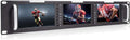 Triple 5 Inch 2RU Rack Mount Monitor LCD 800x400 3G SDI HDMI AV Input and Output K717
