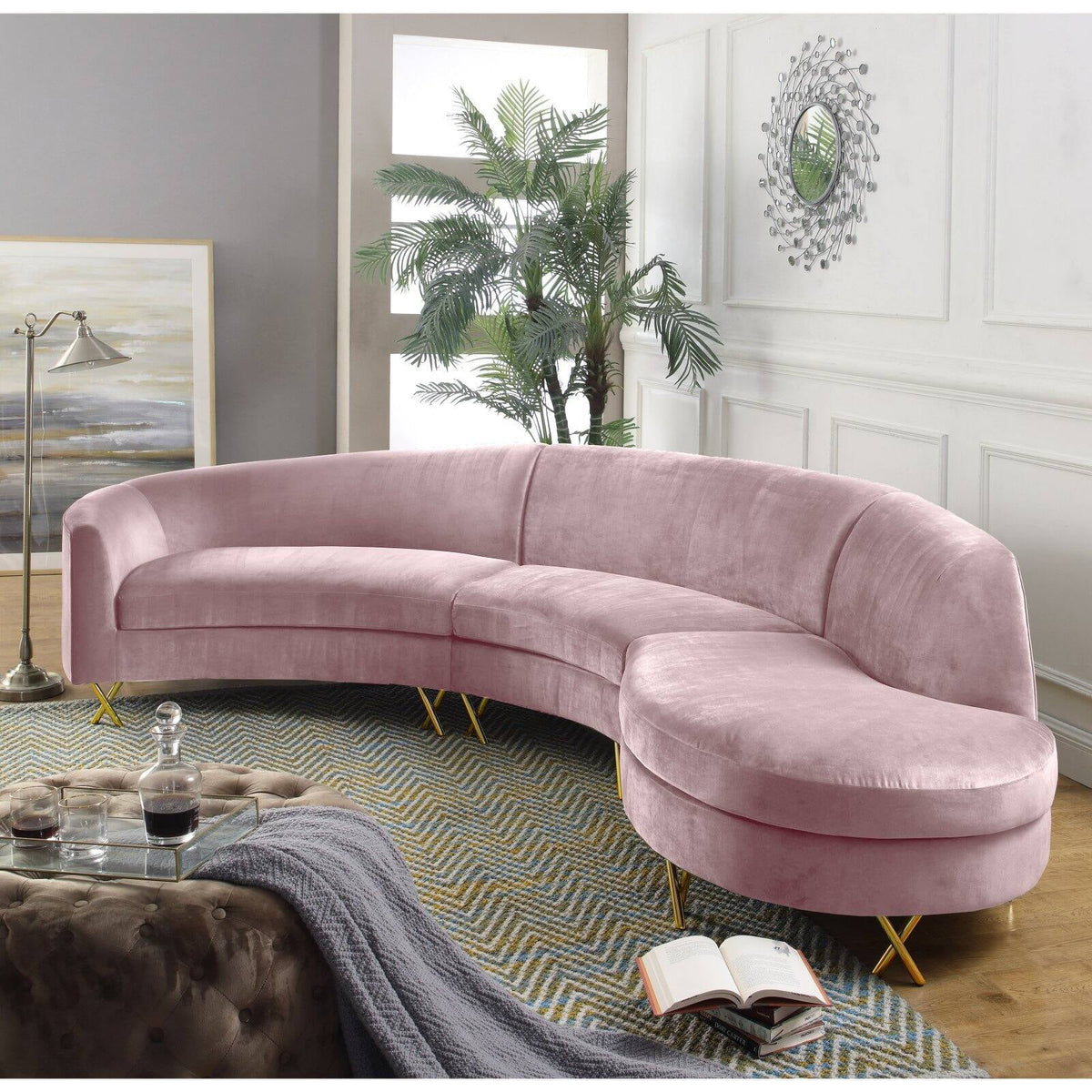 Upholstered Sectional Sofa K157