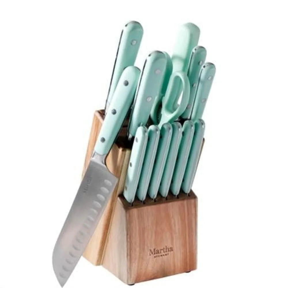 14-Piece Cutlery Set with Wood Block G51771