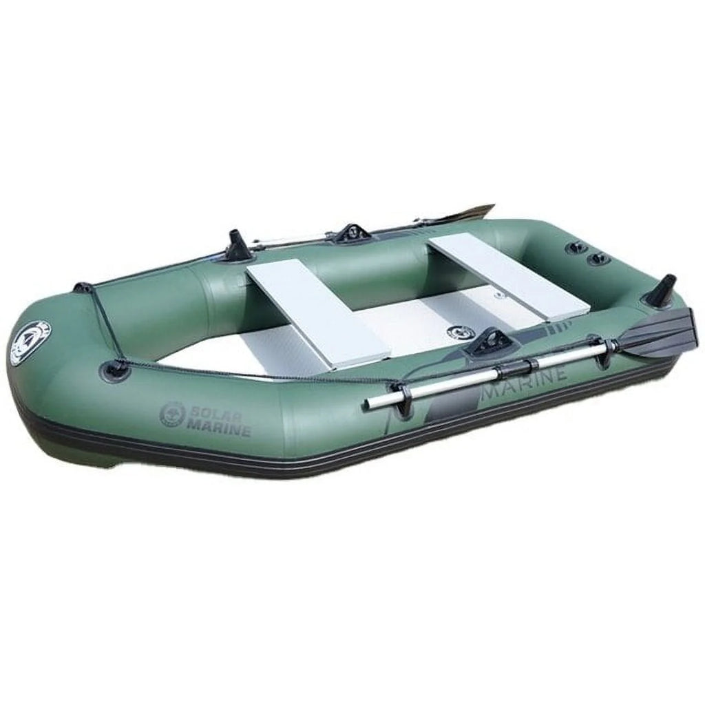 2.3m PVC Inflatable Rowing Boat with Oars and Pump K56185