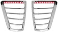 Pack of 2 Chrome Led Tail Light Bezel Trim Cover for Nissan Titan J20762