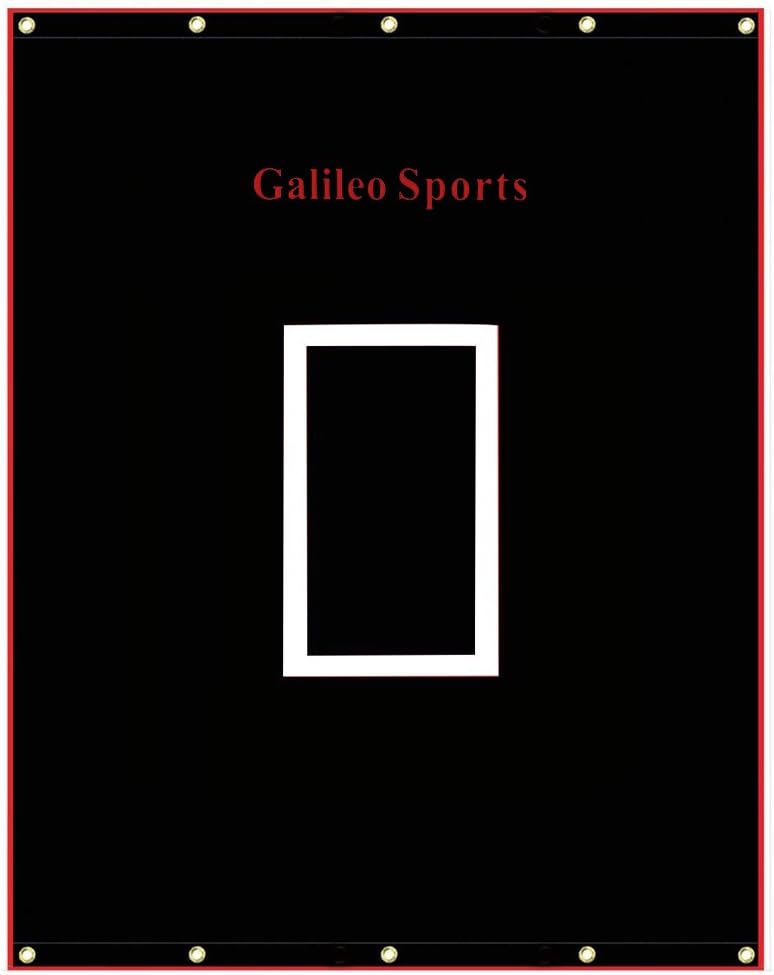 Rubber Vinyl Baseball Backstop with Strike Zone L59681