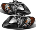 Black Headlights Driver + Passenger Side J17592