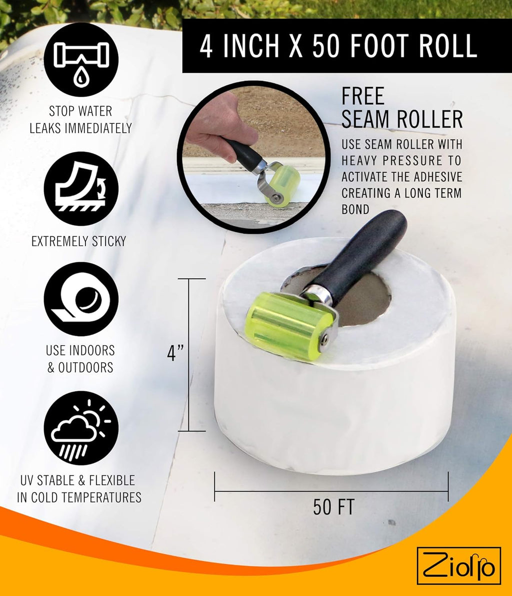 RV Flex Repair Tape Kit with Butyl Sealant C2226