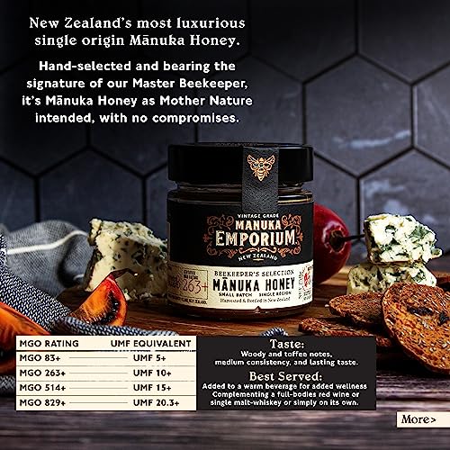 Raw Manuka Honey MGO514+ 8.8oz F244