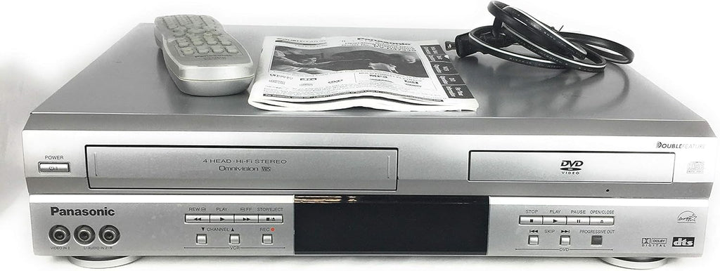 Double Feature DVD/VCR Combination Deck M887728