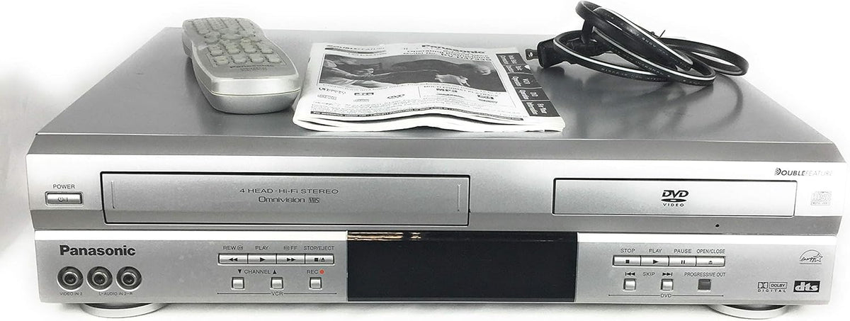 Double Feature DVD/VCR Combination Deck M887728