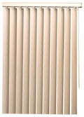Ivory 78x84 in. Vinyl Vertical Blinds with Valance C9952