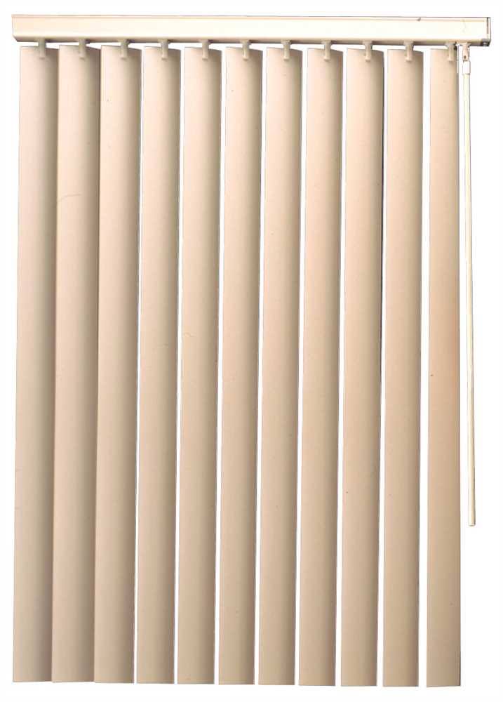Ivory 78x84 in. Vinyl Vertical Blinds with Valance C9952
