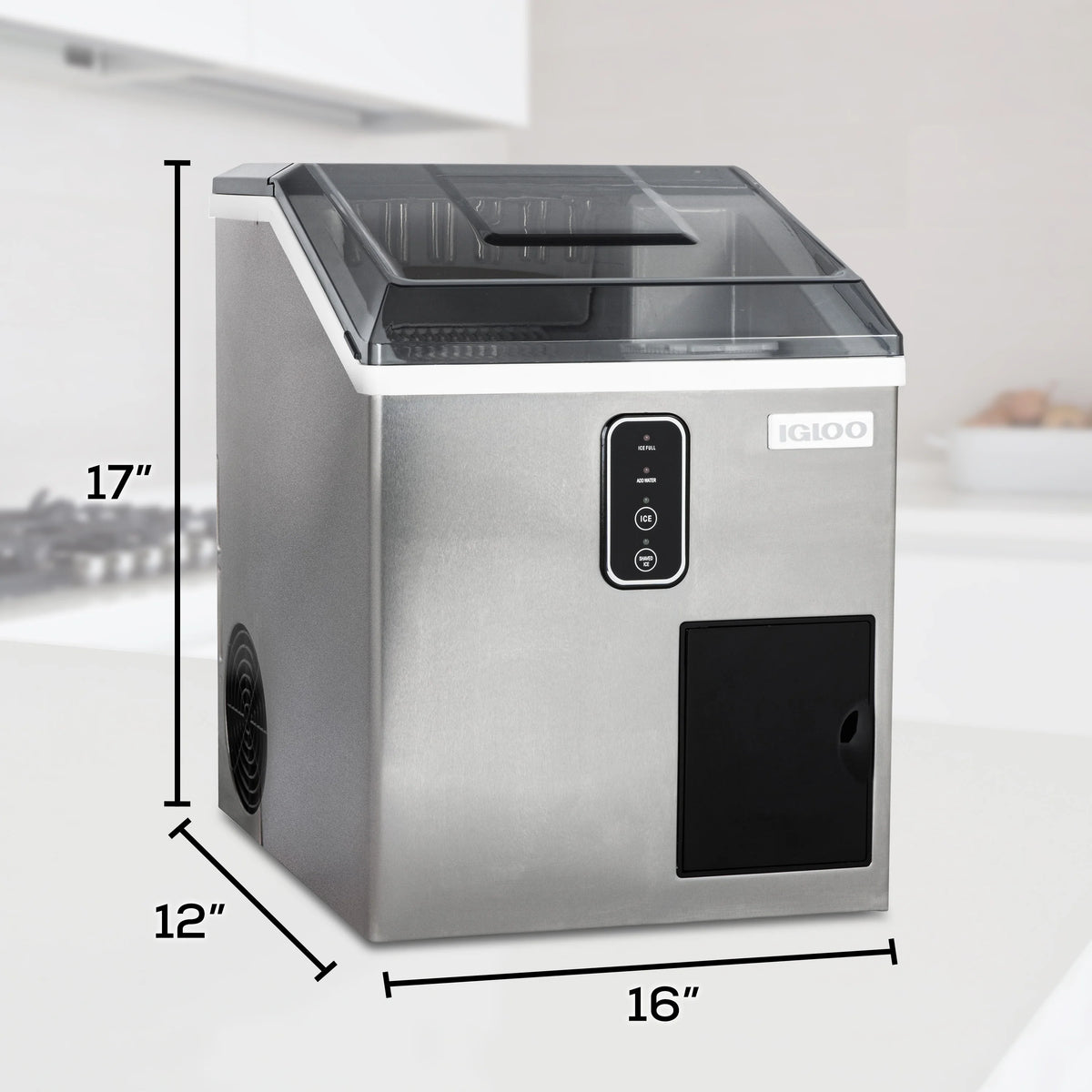 44 lb. Ice Maker and Ice Shaver E890
