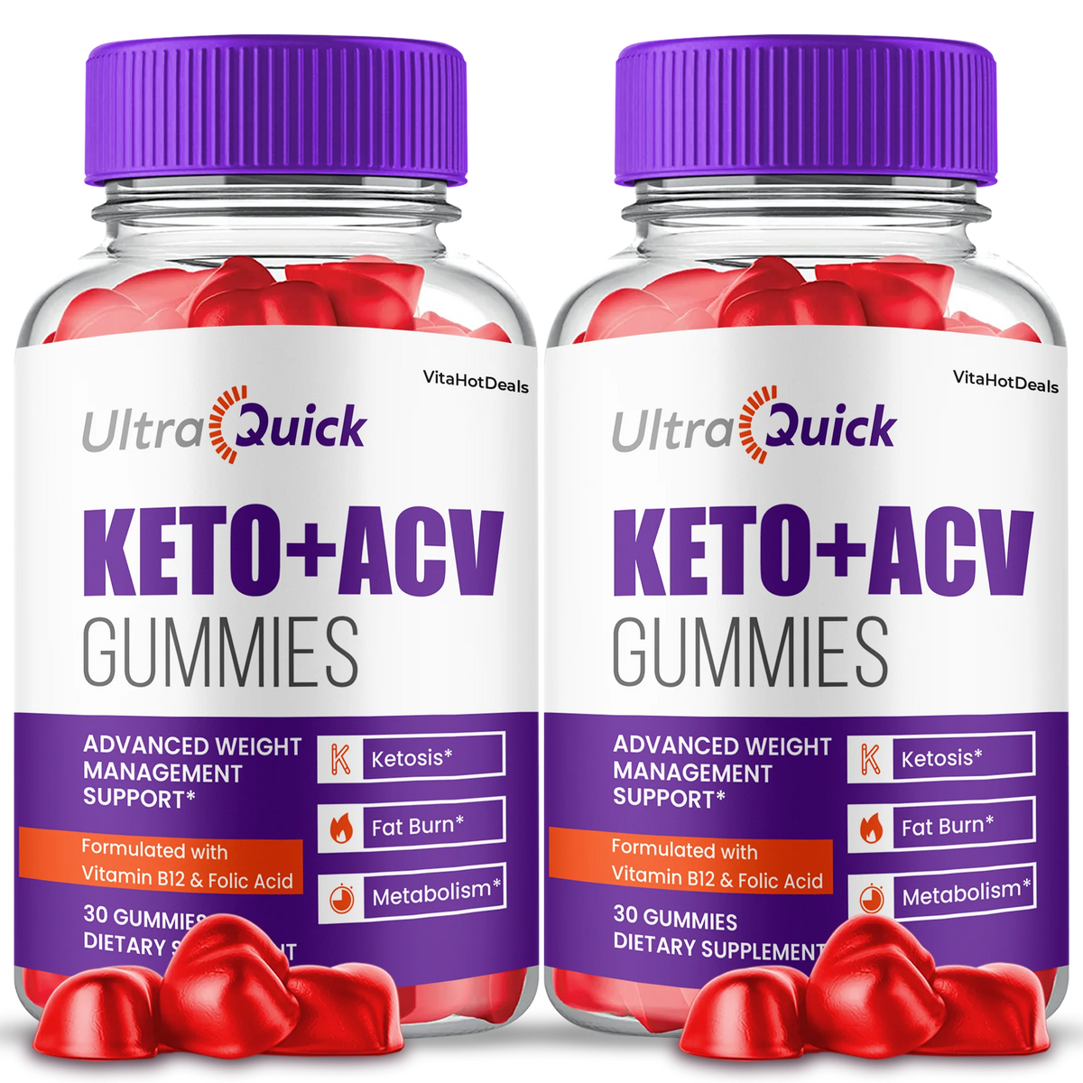 Keto ACV Gummies 2 Pack H3233