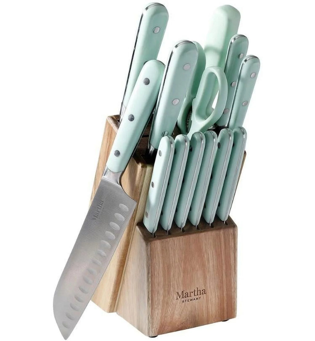 14-Piece Cutlery Set with Wood Block G51771
