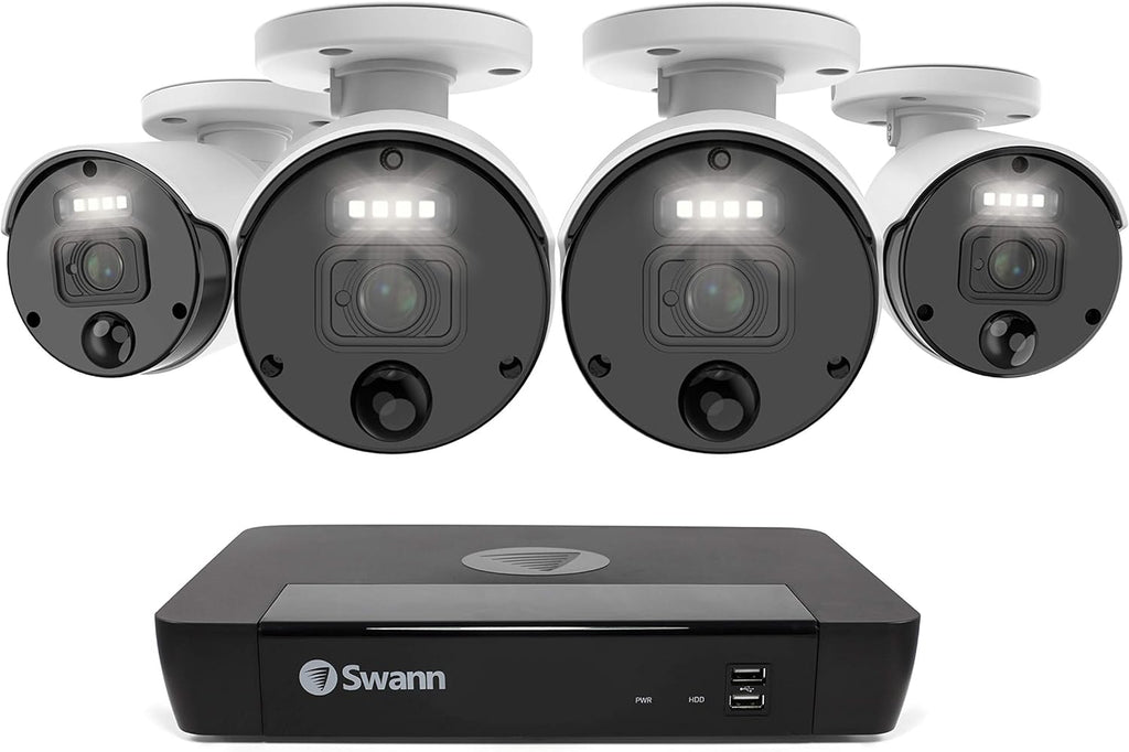 8 Camera 8 Channels POE NVR 4K Wired Security Camera System Z7374