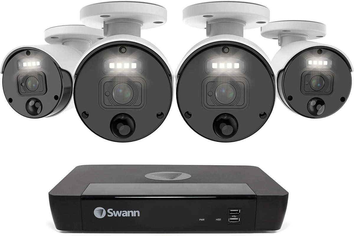 8 Camera 8 Channels POE NVR 4K Wired Security Camera System Z7374