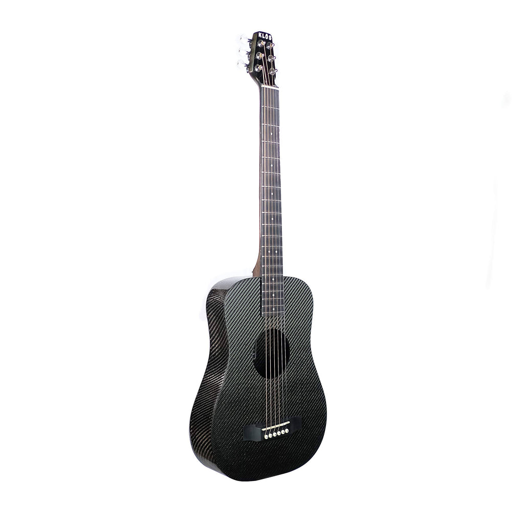 Black Carbon Fiber Acoustic Guitar F778
