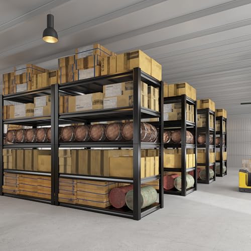 48" W x 24" D x 72" H Metal Garage Shelving I4739