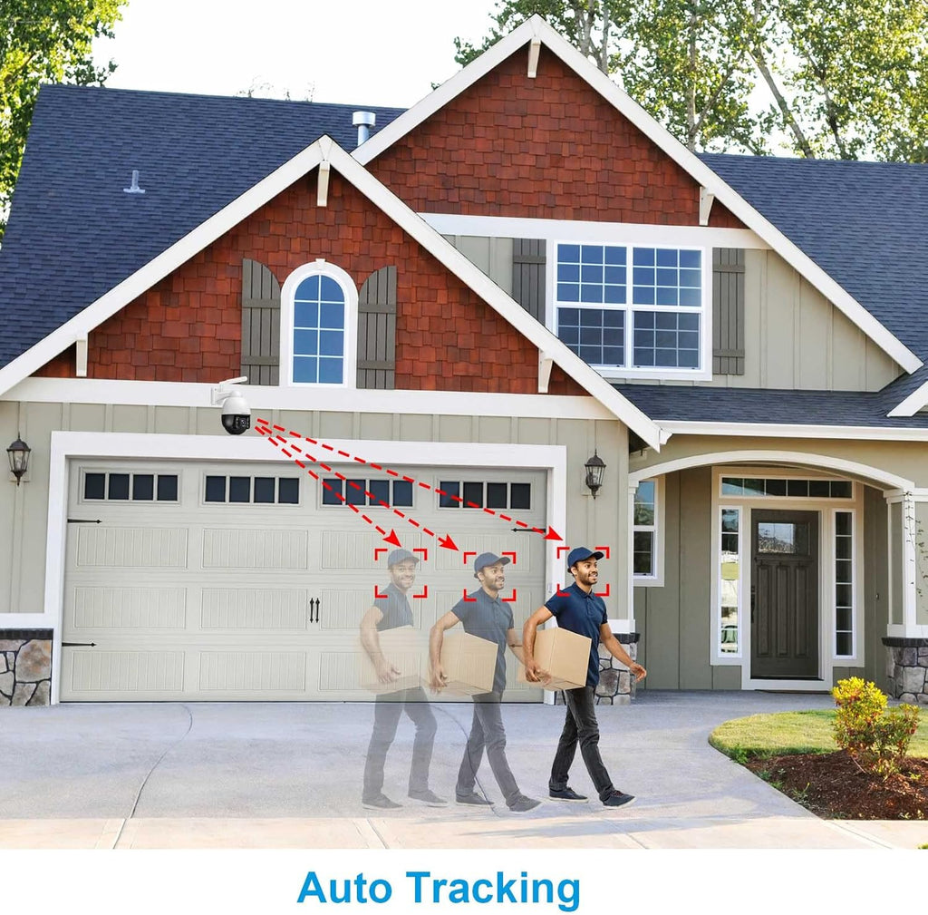 5MP 40x Zoom Auto-Track Rotation Wireless Security Camera L132345