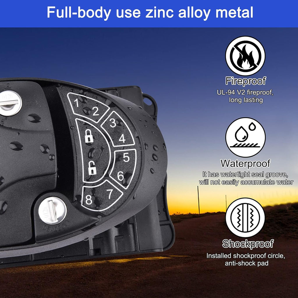 Waterproof Shockproof Metal RV Door Lock with Keypad G110531