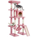 63 Inches Tall Cat Tree with Scratching Posts G92038
