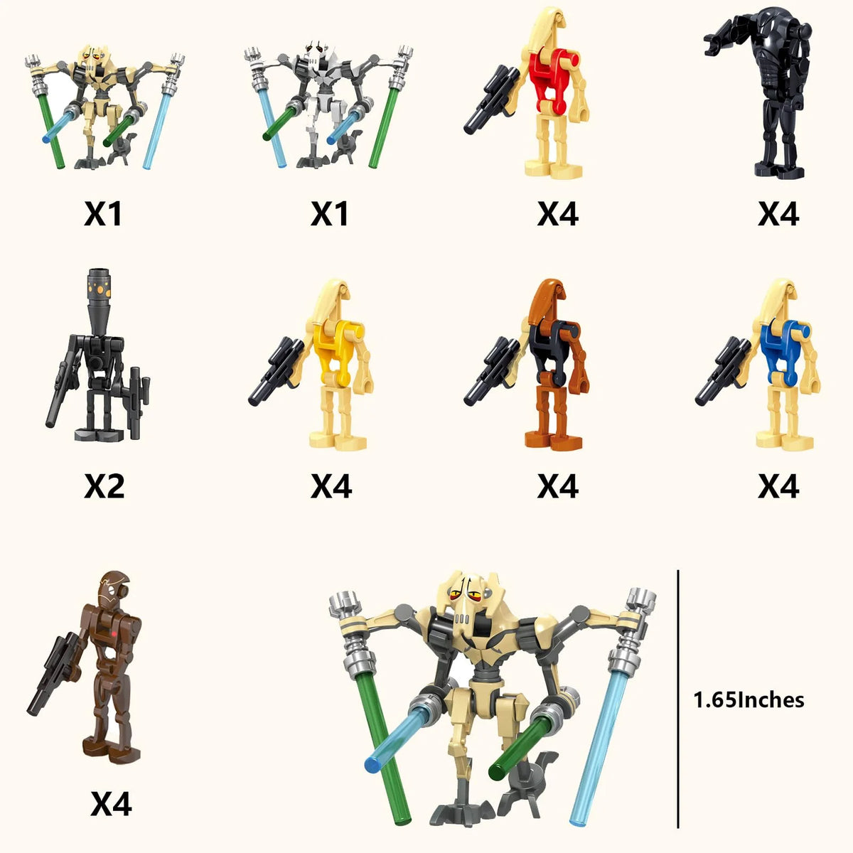 28 Pcs Action Figures Building Blocks Sets B47678