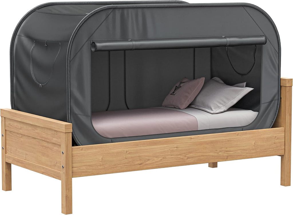 Twin Pop Up Breathable Light Reducing Pongee Bed Tent G48004