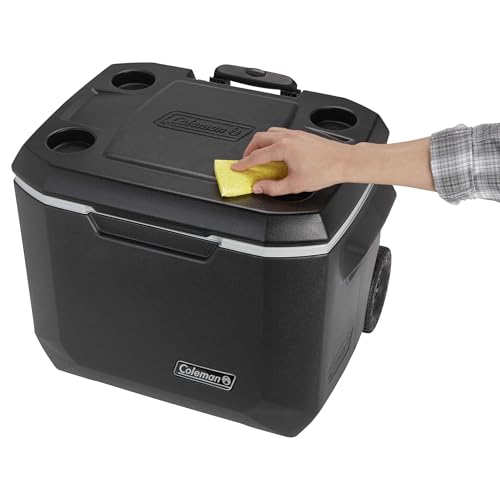 50qt Rolling Cooler with Wheels I46008