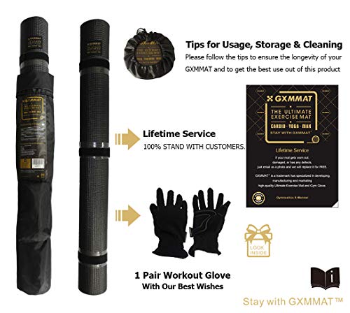 Extra Large 12'x6'x7mm Non-Slip Exercise Mat R8399