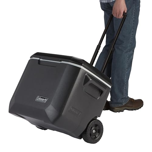 50qt Rolling Cooler with Wheels I46008