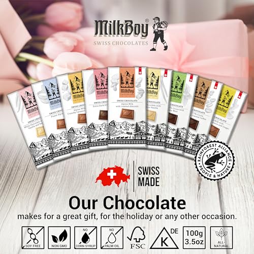 85% Cocoa Swiss Dark Chocolate, 3.5 oz, 5 Pack X9182