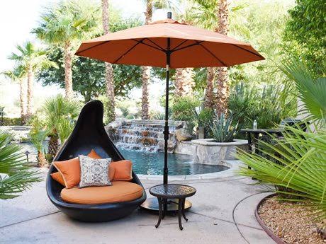 9 Ft Fiberglass Market Umbrella H681