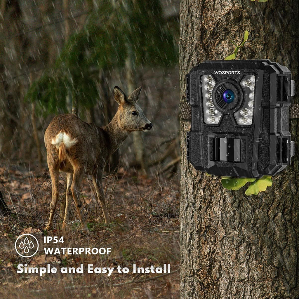 2 Pack Mini Trail Camera 1080P Waterproof A5349