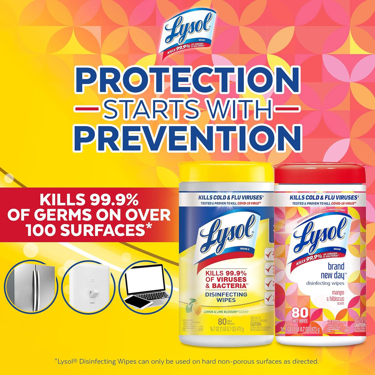 320 Count Disinfecting Wipes Y254