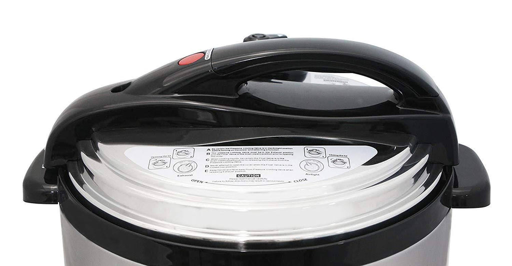 10 Quart Black Electric Pressure Cooker Z11959