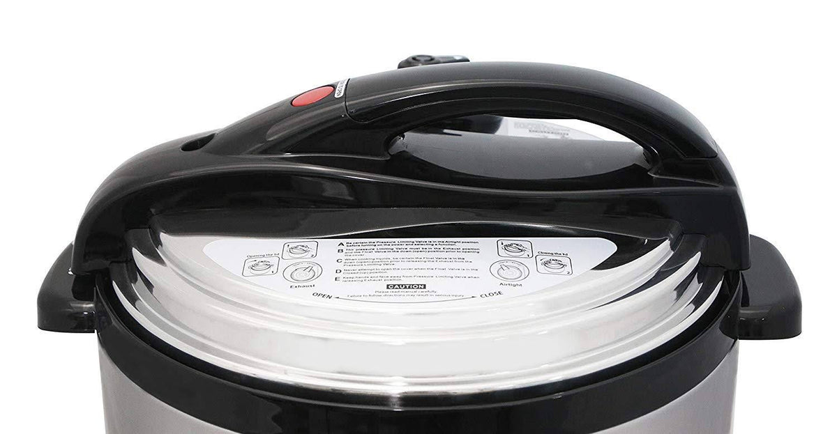 10 Quart Black Electric Pressure Cooker Z11959