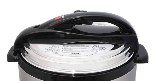 10 Quart Black Electric Pressure Cooker Z11959