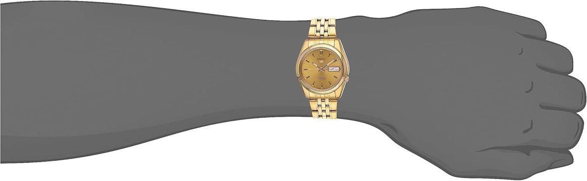 Gold Dial Gold-Tone Stainless Steel Automatic Watch J99693