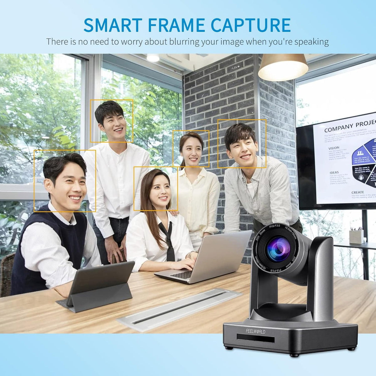 20X Optical Zoom 3G SDI HDMI IP PTZ Camera E9801