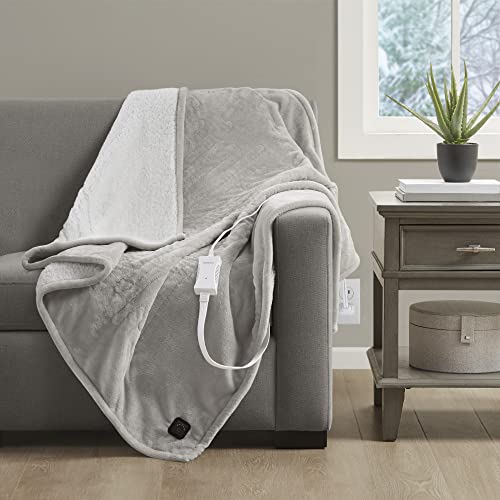 Reversible Electric Blanket, 50x60 Red Plaid E736207