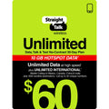 Unlimited International 30-Day Prepaid Plan + 10GB Hotspot Data e-PIN Top Up K277
