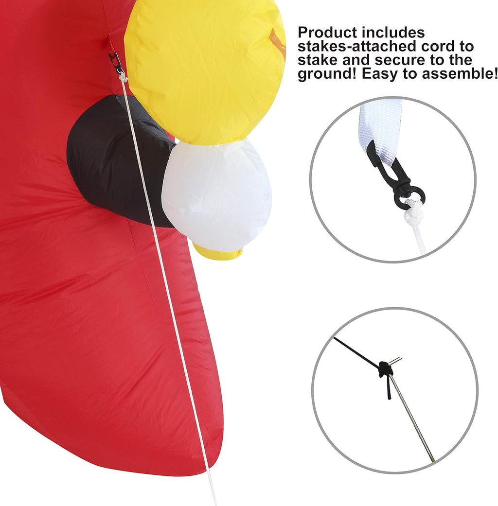 6 FT Inflatable Decoration with LEDs C201690
