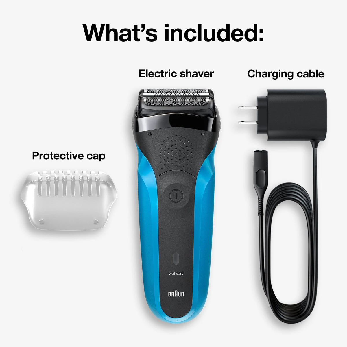 Rechargeable Wet Dry Electric Shaver T5521