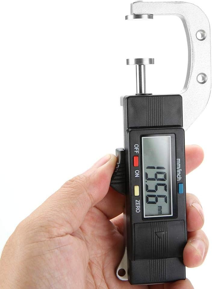 0-25mm Horizontal Electronic Digital Display Thickness Gauge Measuring Tool L29608