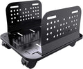 Adjustable Mobile CPU Stand with Locking Caster Wheels V1549