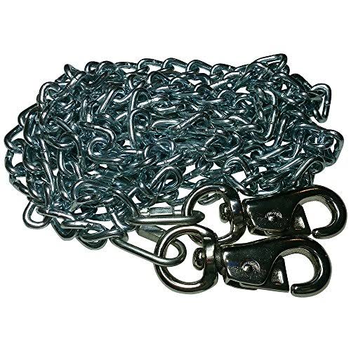 15 ft Heavy Duty Tie-Out Chain with Cattle Snaps N587009