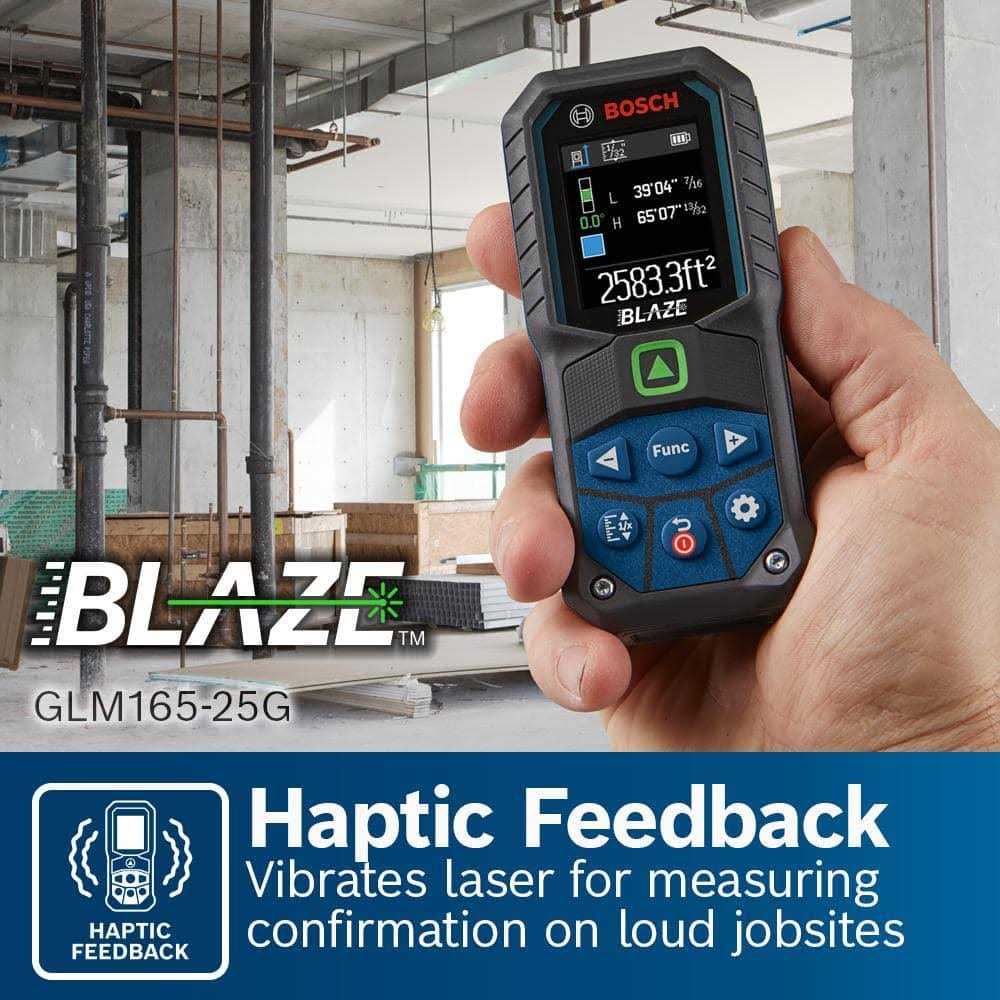 Blaze Green Beam Laser Measure Z662
