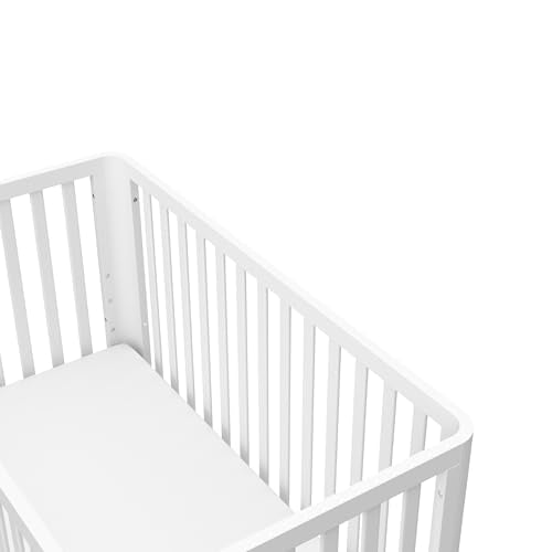 White 3-in-1 Convertible Crib E725765