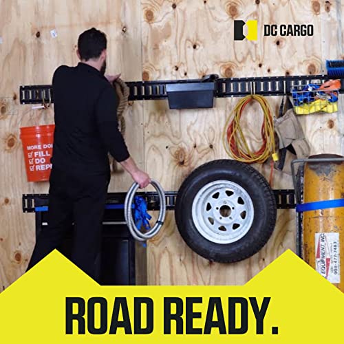 Retractable Ratchet Straps, 2 Pack (1 inch x 10 feet) - Black Ratchet Strap Tie Downs S3595