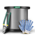 1/8" T316 Stainless Steel Cable with Cutter Q635700