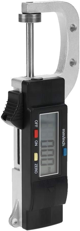 0-25mm Horizontal Electronic Digital Display Thickness Gauge Measuring Tool L29608