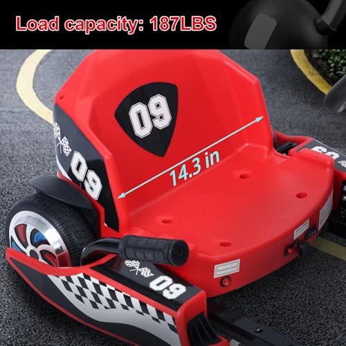 36V Electric Go Kart Red C9120